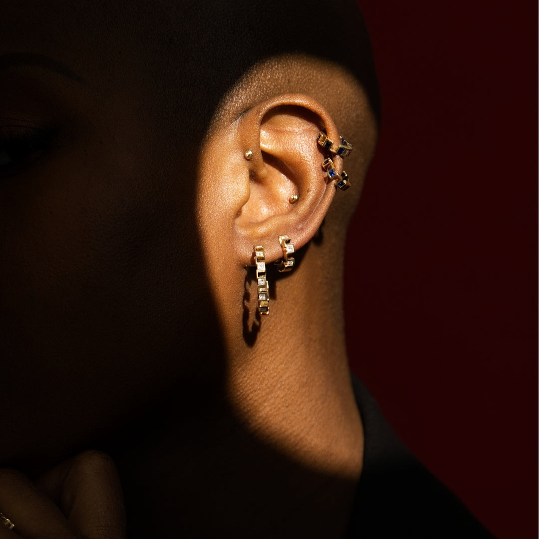 Piece by Piece Hoops - BONDEYE JEWELRY ®