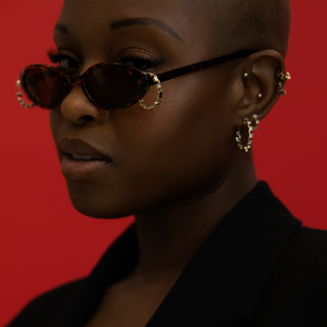 Block by Block Hoops - BONDEYE JEWELRY ®