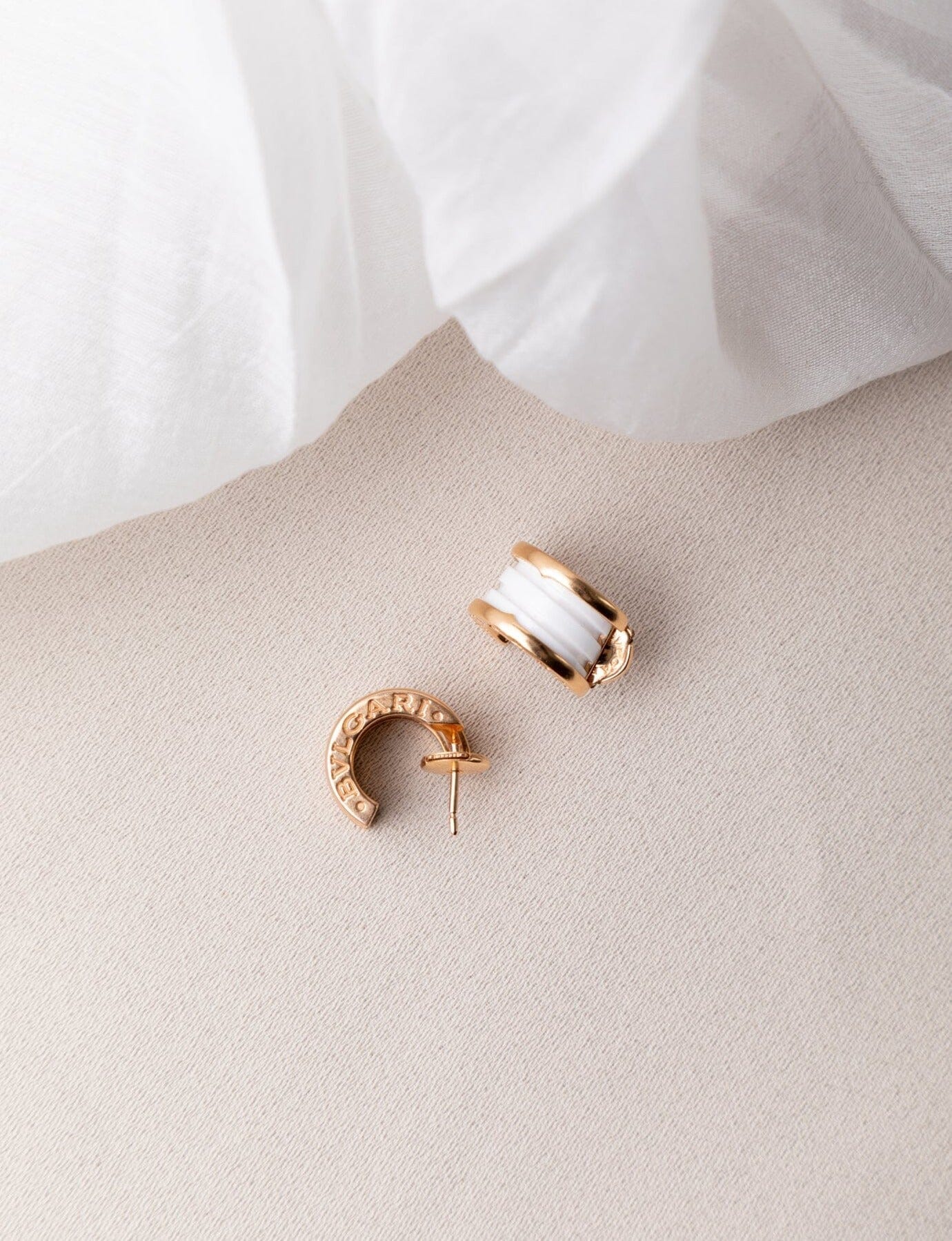 BVLGARI Signature Hoops BONDEYE JEWELRY ® 