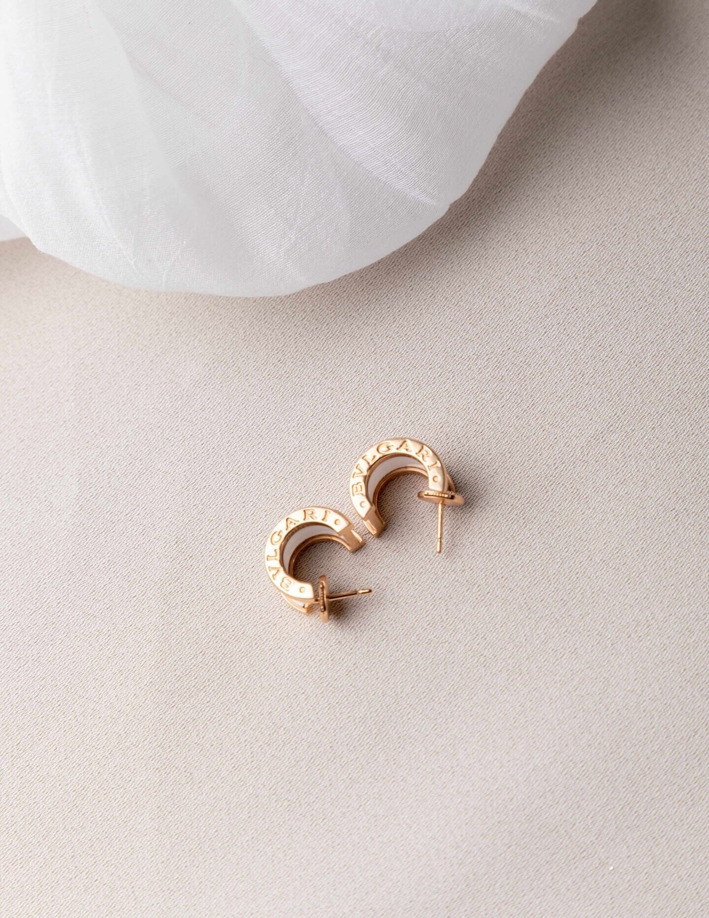 BVLGARI Signature Hoops BONDEYE JEWELRY ® 