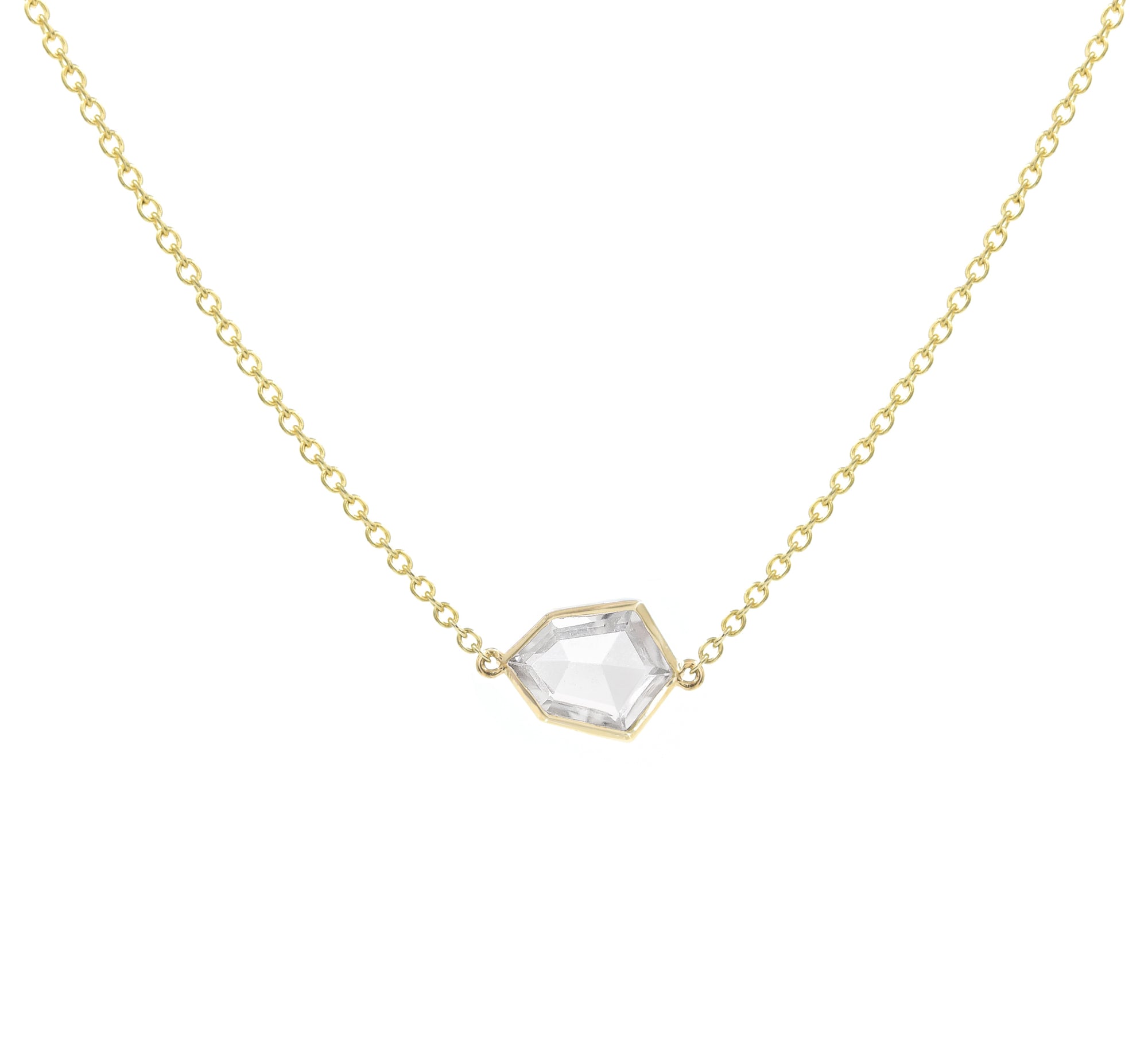 Calming Clear Shield Jollie Necklace - BONDEYE JEWELRY ®