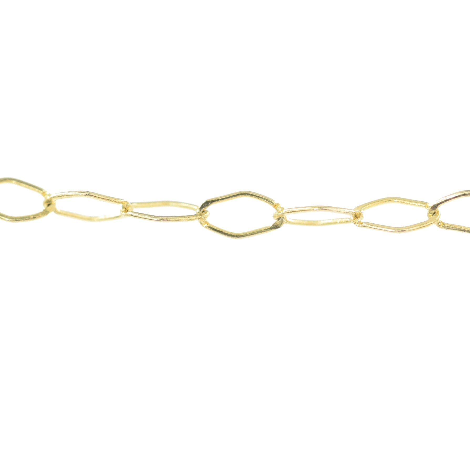 Curly Chain Necklace Necklaces BONDEYE JEWELRY ® 16 inch Yellow Gold 