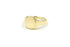 Custom Initial Signet Rings BONDEYE JEWELRY ® Yellow Gold 3 