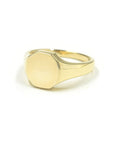 Custom Initial Signet Rings BONDEYE JEWELRY ® Yellow Gold 3 