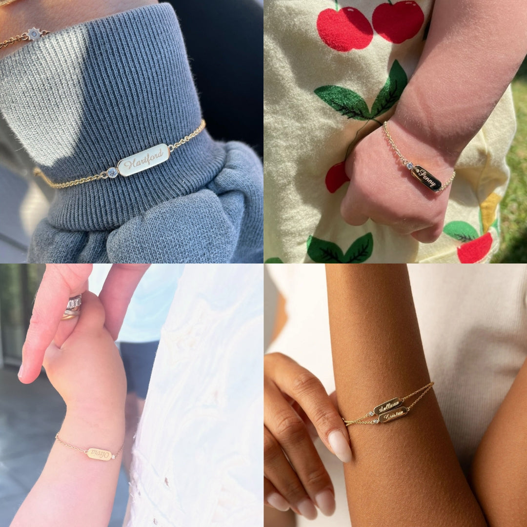Custom Nameplate Bracelet - BONDEYE JEWELRY ®
