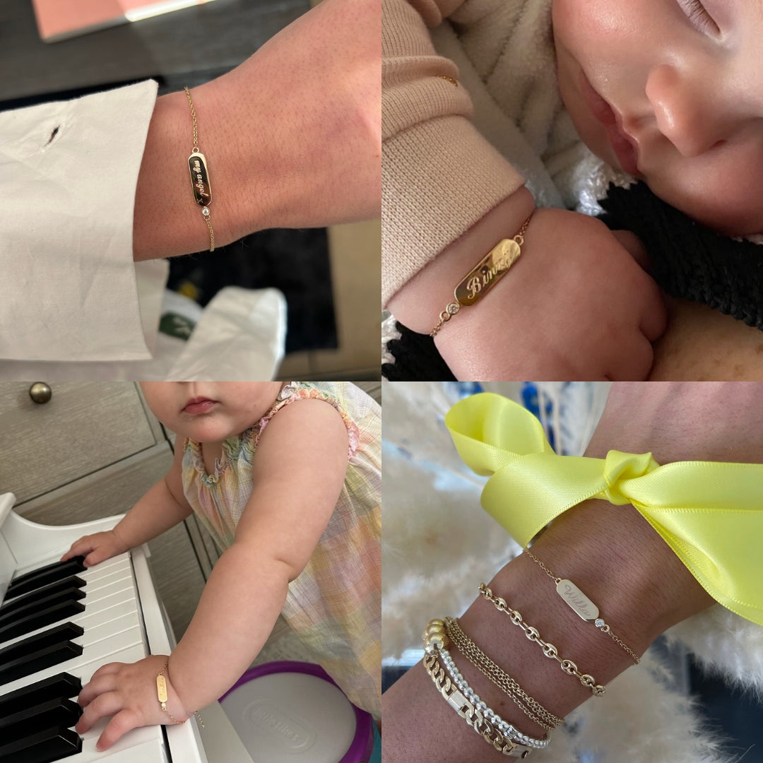 Custom Nameplate Bracelet - BONDEYE JEWELRY ®