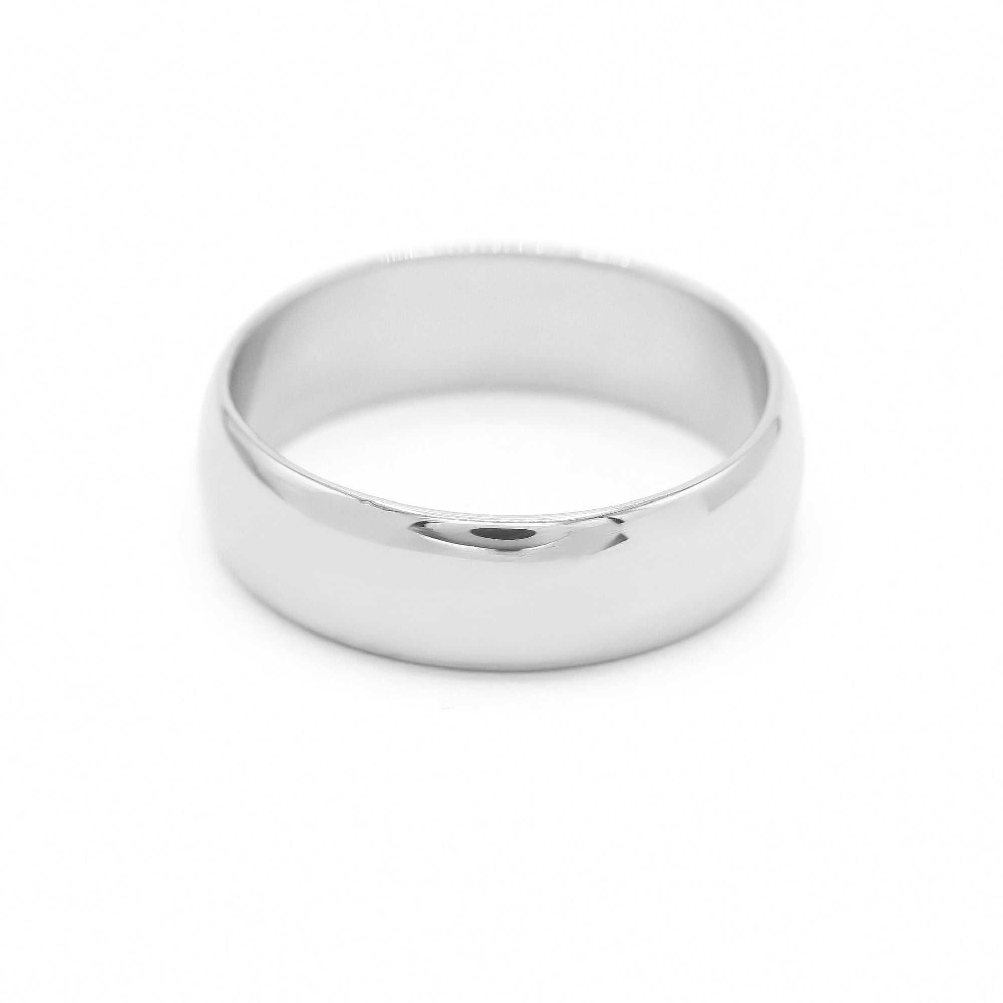 Dome Band Rings BONDEYE JEWELRY ® White Gold 2 (special order - 3 week lead time) 