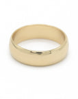 Dome Band Rings BONDEYE JEWELRY ® Yellow Gold 2 (special order - 3 week lead time) 