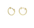 Dylan Hoops (perfect size) Earrings BONDEYE JEWELRY ® Yellow Gold Pair 