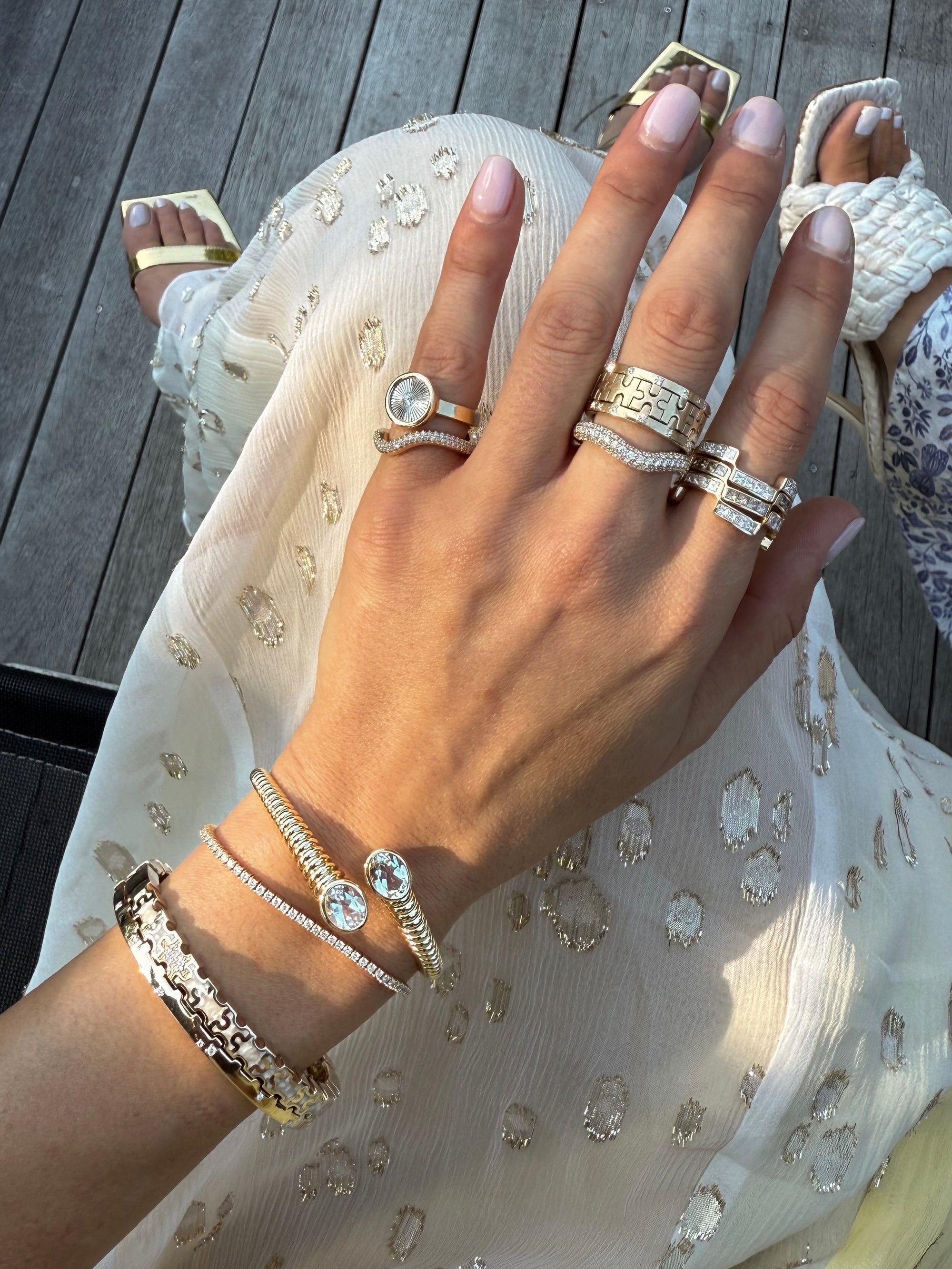 Puzzle Promise Ring - BONDEYE JEWELRY ®