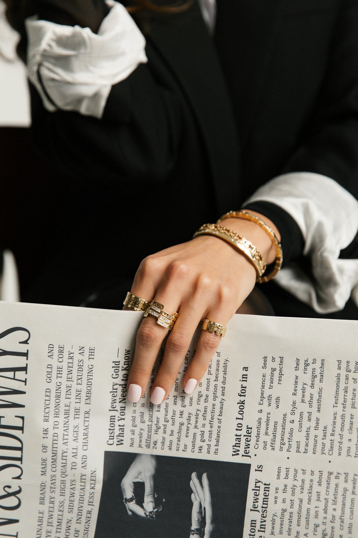 Hand By Hand Rings Hand in Hand Ring – BONDEYE JEWELRY