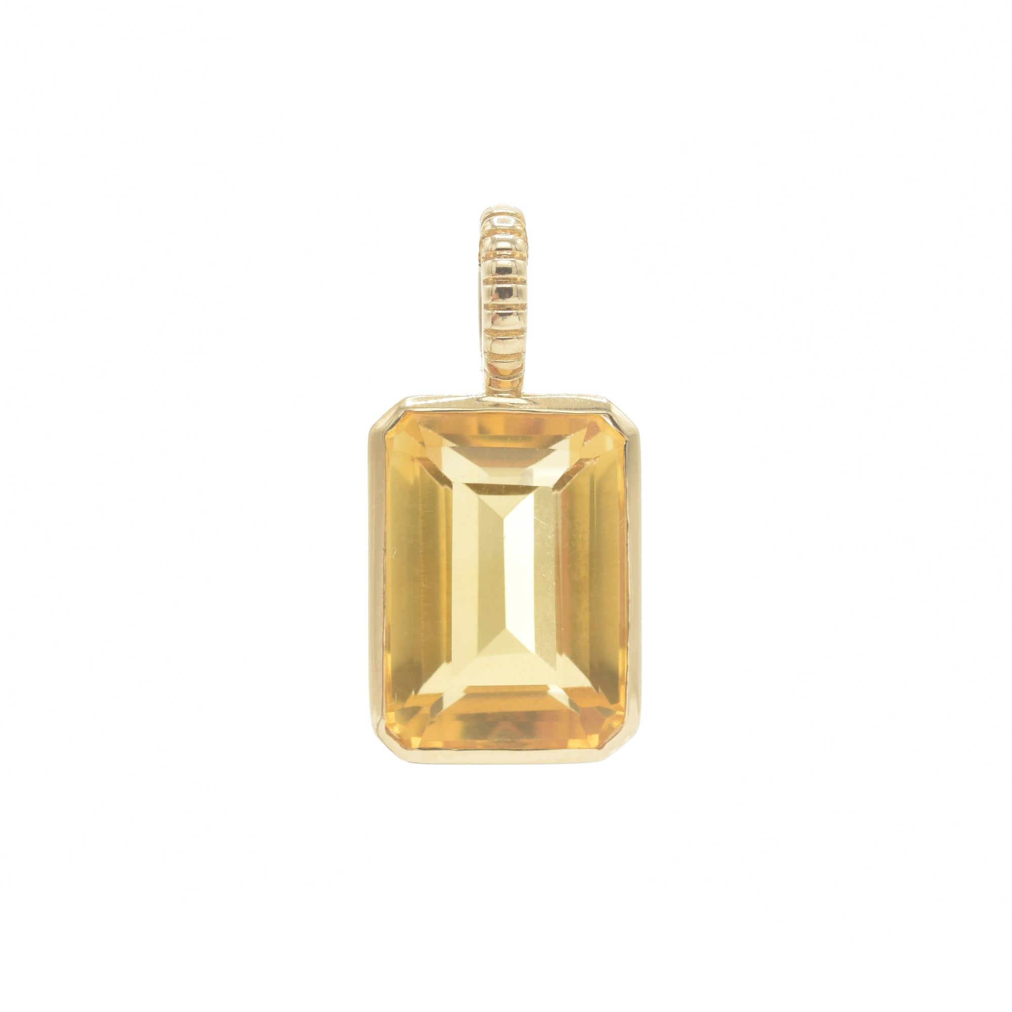 Jollie Emerald Cut Pendant - BONDEYE JEWELRY ®