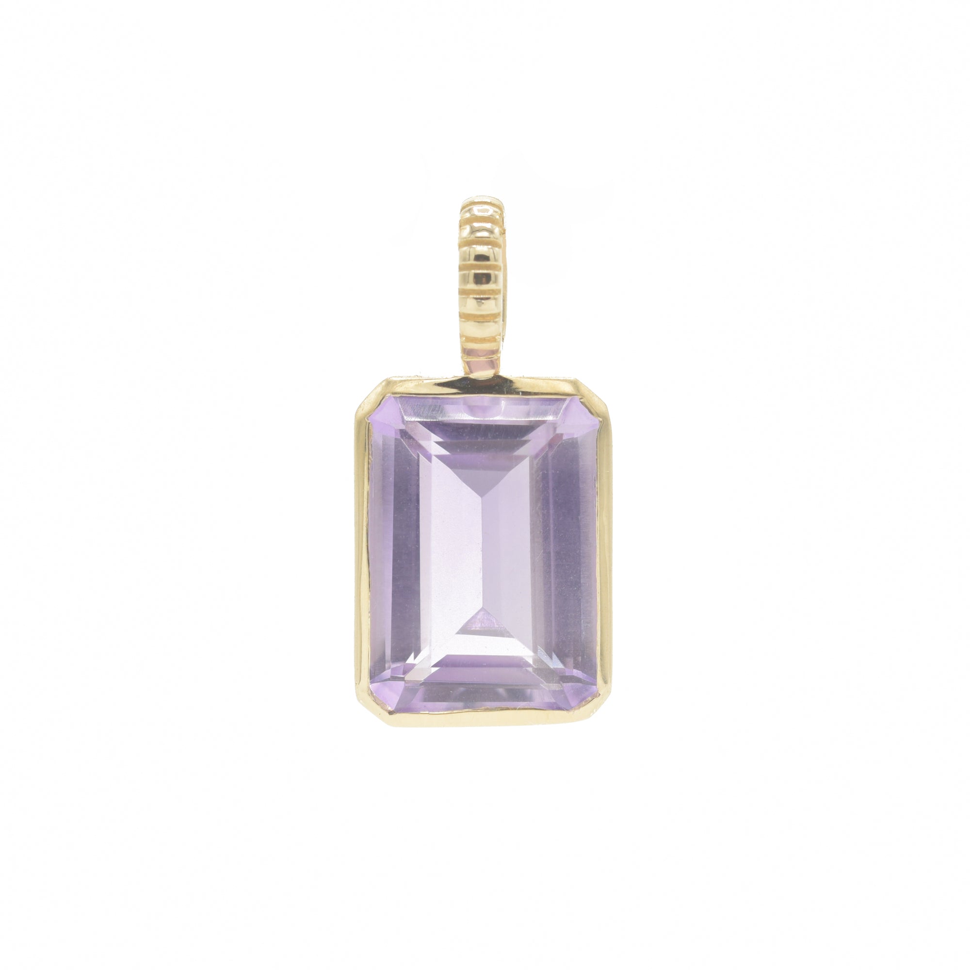 Jollie Emerald Cut Pendant - BONDEYE JEWELRY ®