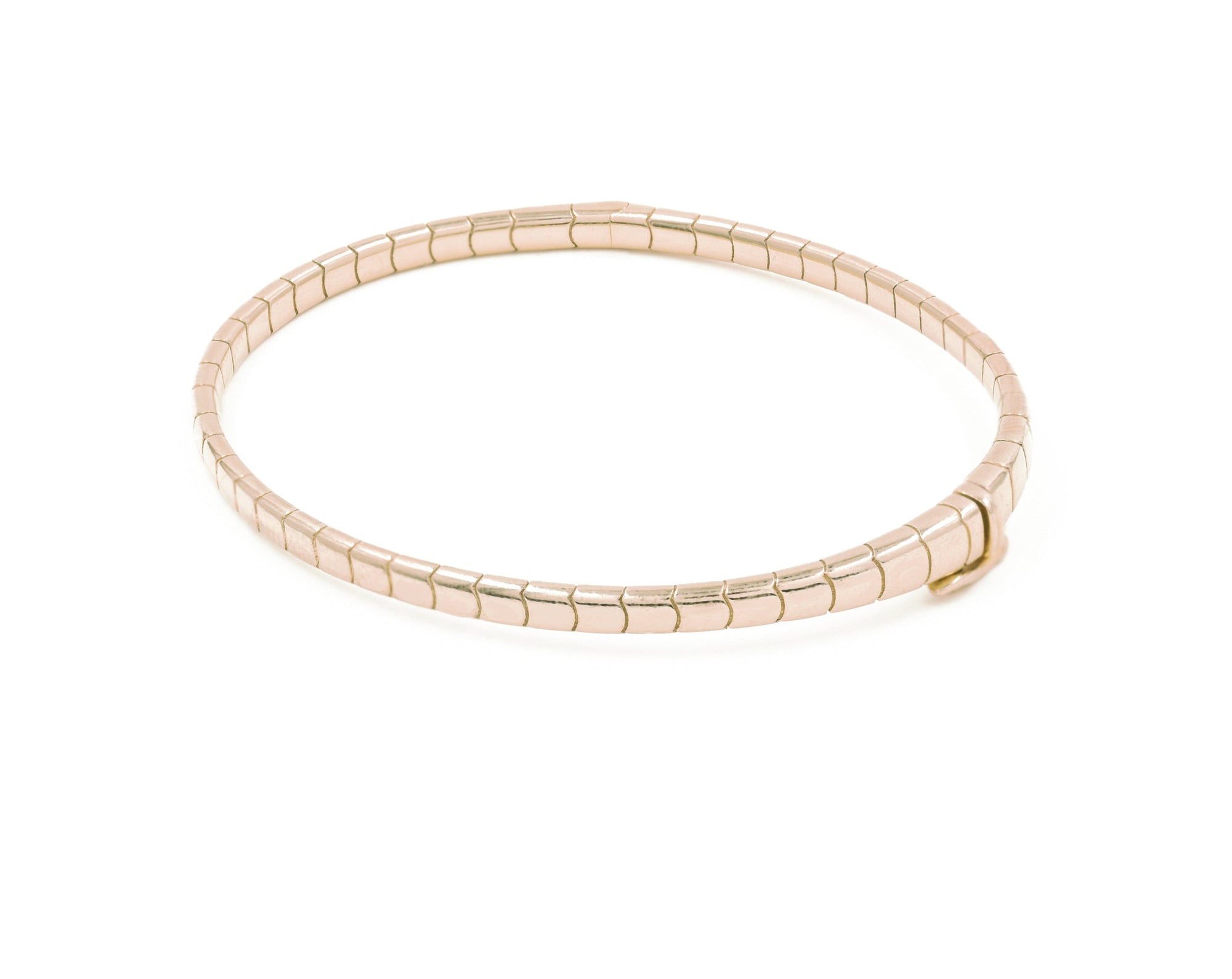 Markle Signature Texture Bracelet Bracelets BONDEYE JEWELRY ® Rose Gold 