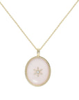 Michelle Pendant Necklace Necklaces BONDEYE JEWELRY ® Pink Opal 