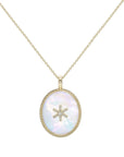 Michelle Pendant Necklace Necklaces BONDEYE JEWELRY ® White Moonstone 