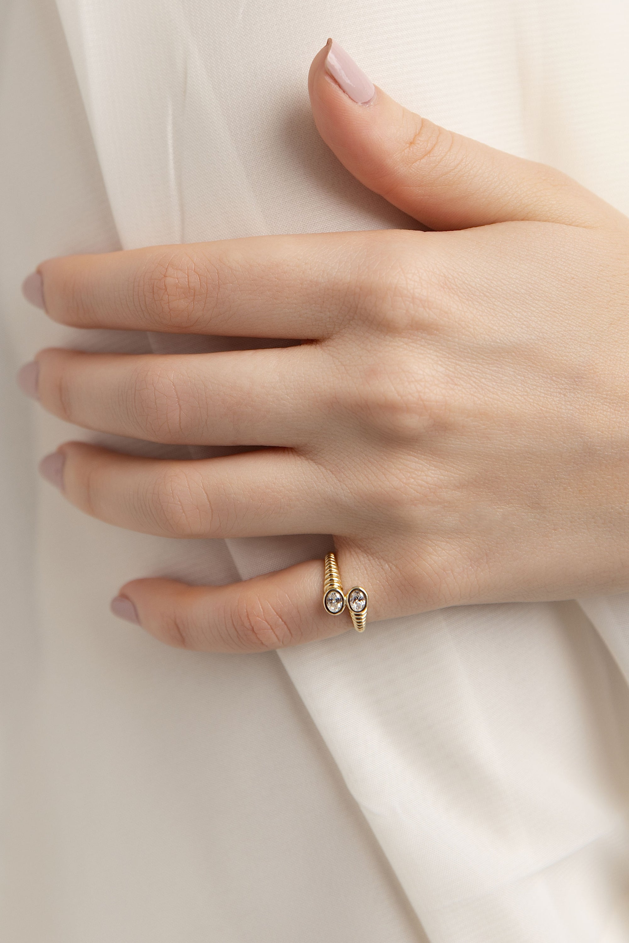 Mini Twisted Sisters Ring - BONDEYE JEWELRY ®
