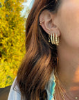 Paperclip Hoops Earrings BONDEYE JEWELRY ® 