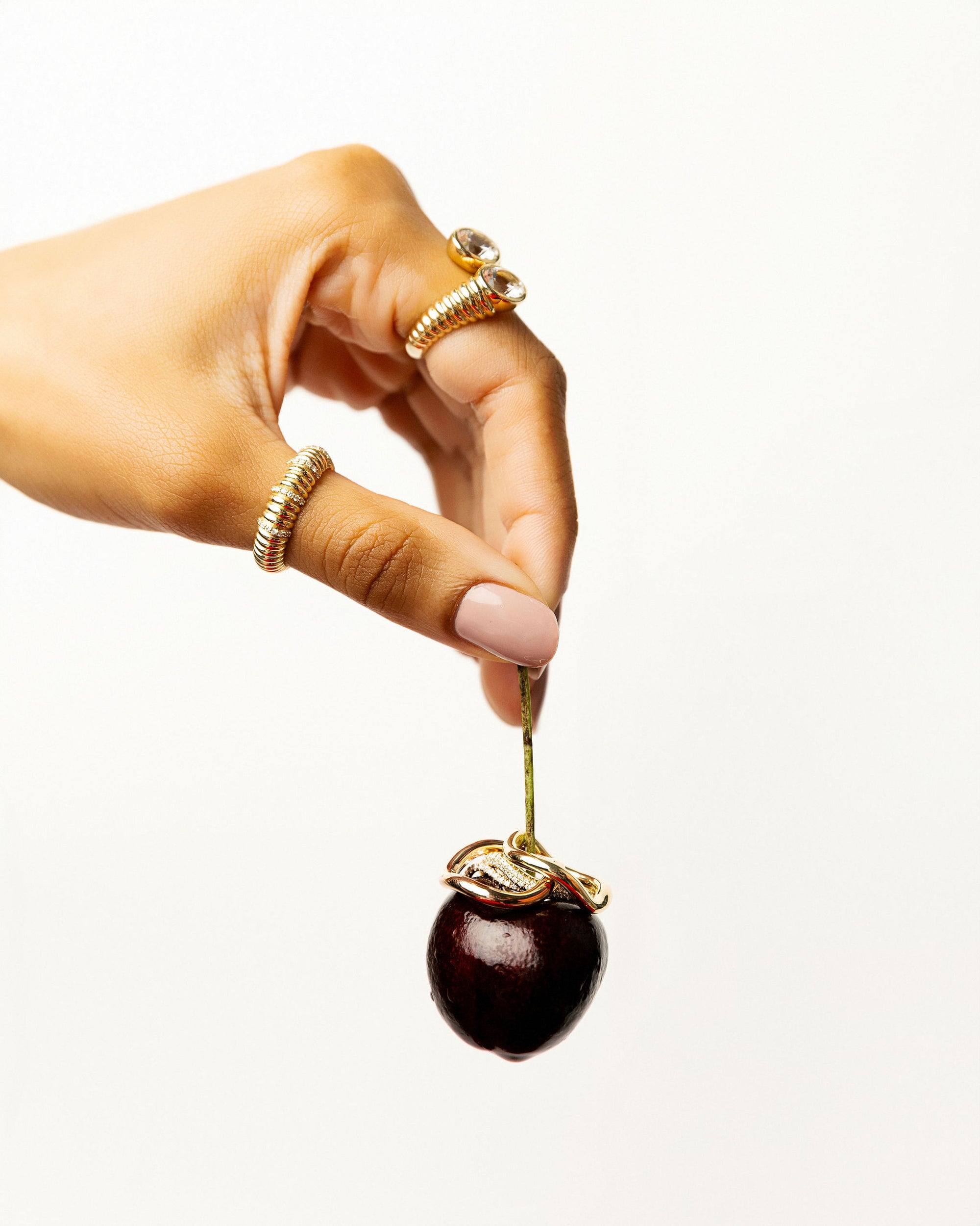 Pavé Puff Ring - BONDEYE JEWELRY ®