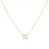 quartet gold necklace