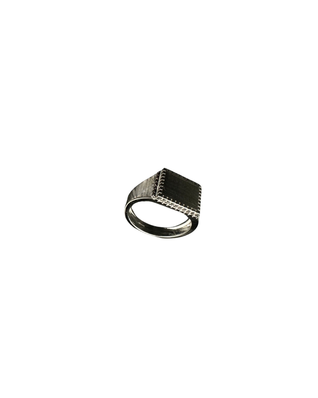 Queenie Emerald Square Signet - BONDEYE JEWELRY ®