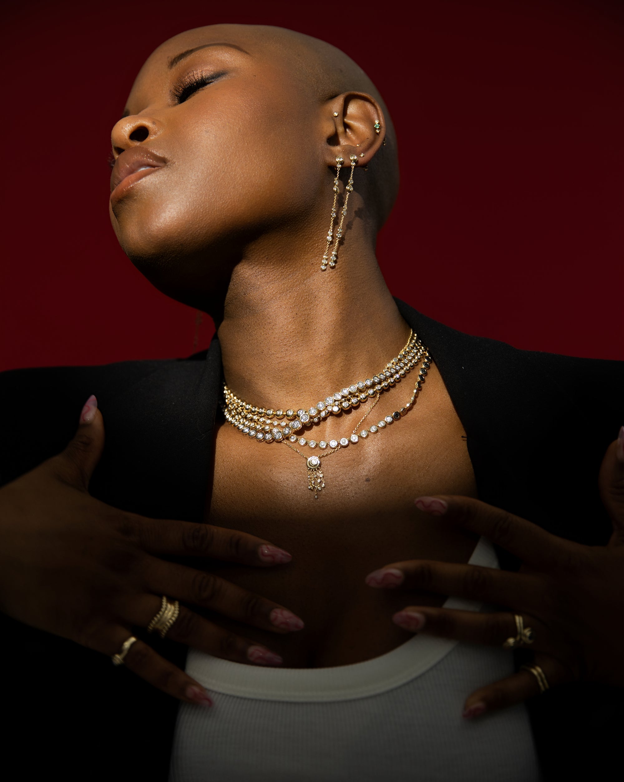 Rachel Tennis Necklace