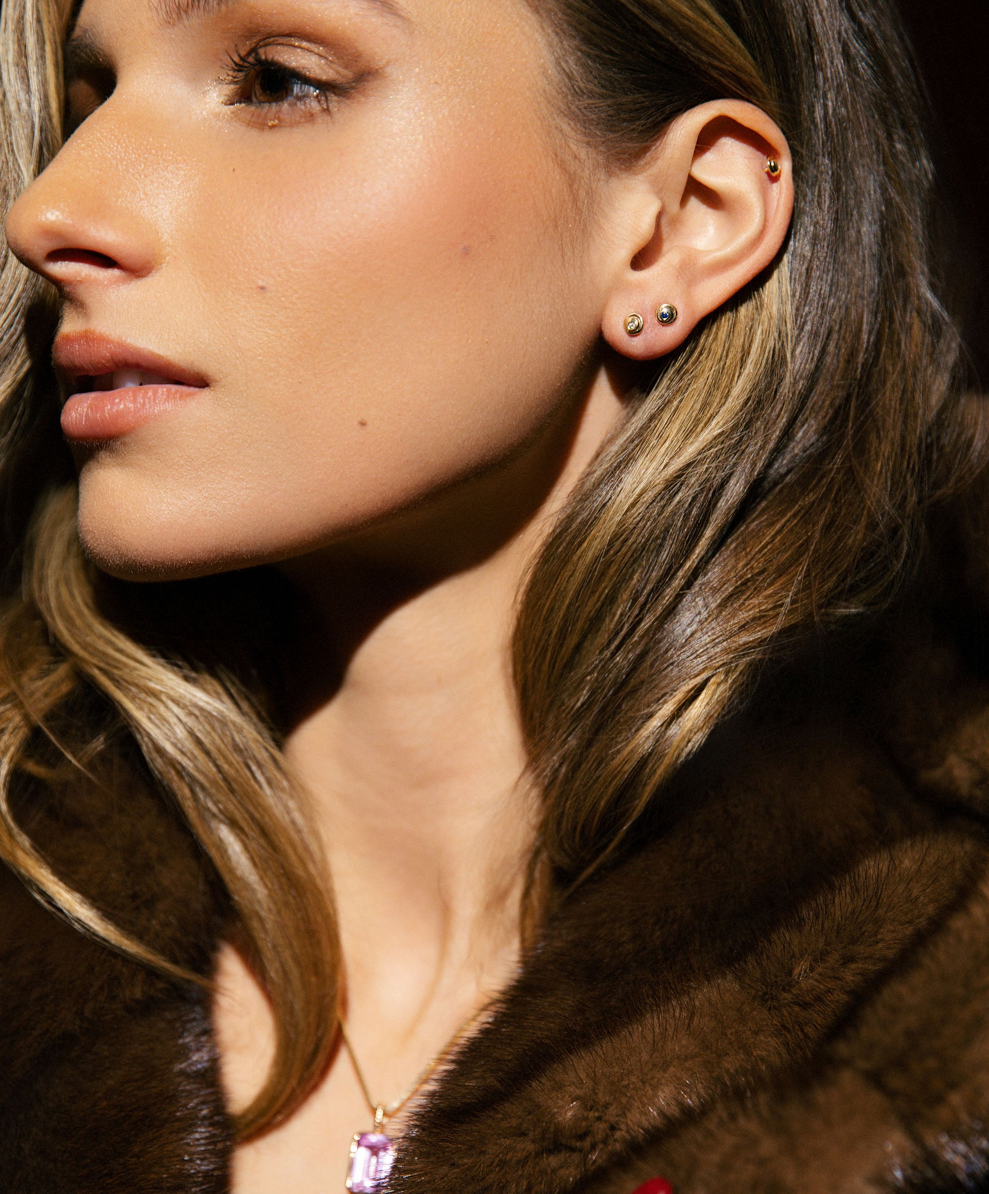 Single Cami Diamond Stud - BONDEYE JEWELRY ®