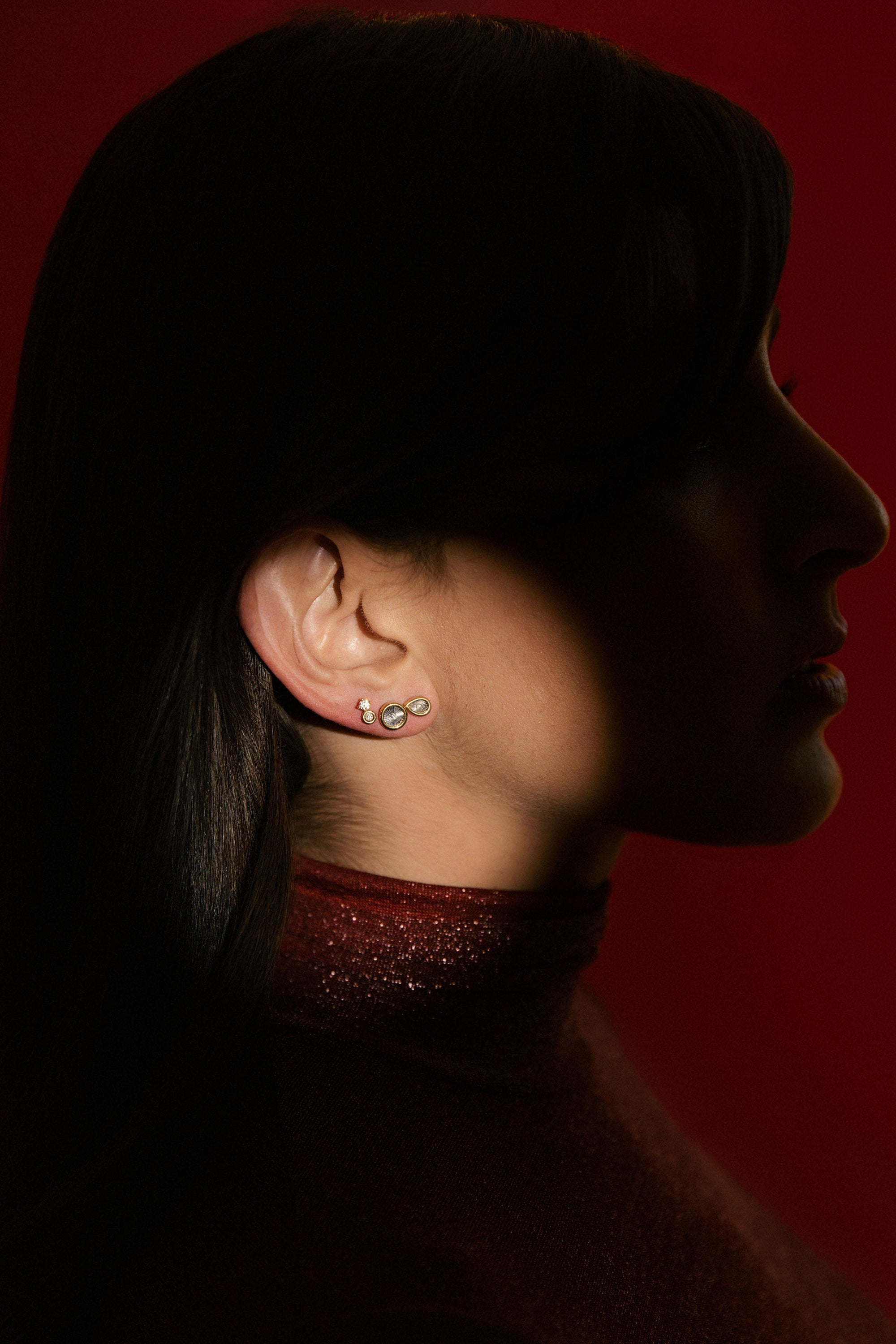 Single Solar Stud - BONDEYE JEWELRY ®