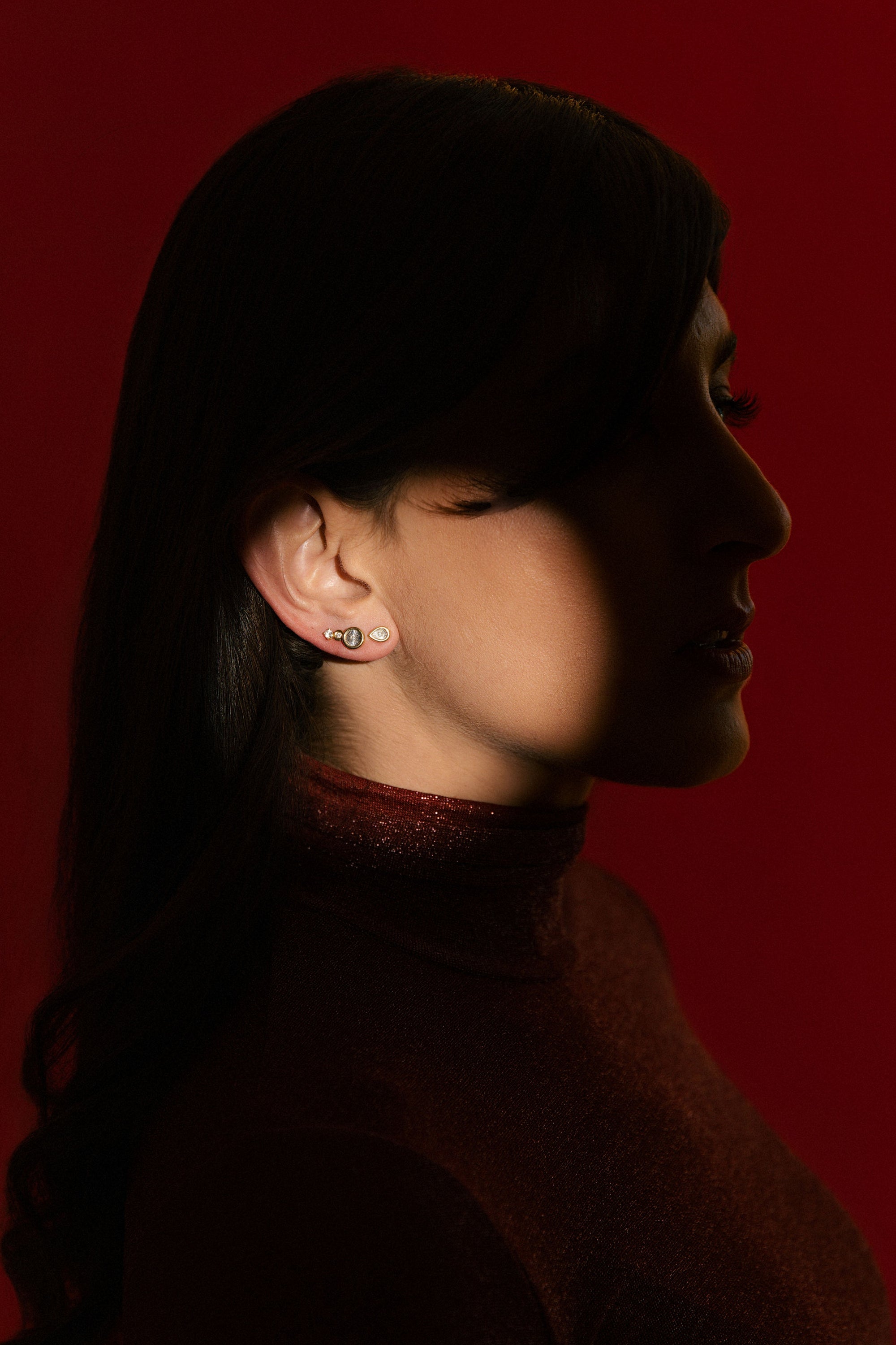 Single Solar Stud - BONDEYE JEWELRY ®