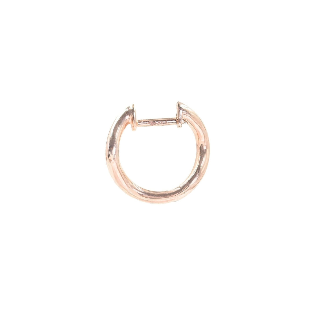Small Hinged Wave Hoops - BONDEYE JEWELRY ®