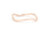Solid Gold Wave Ring Rings BONDEYE JEWELRY ® Rose Gold 2 