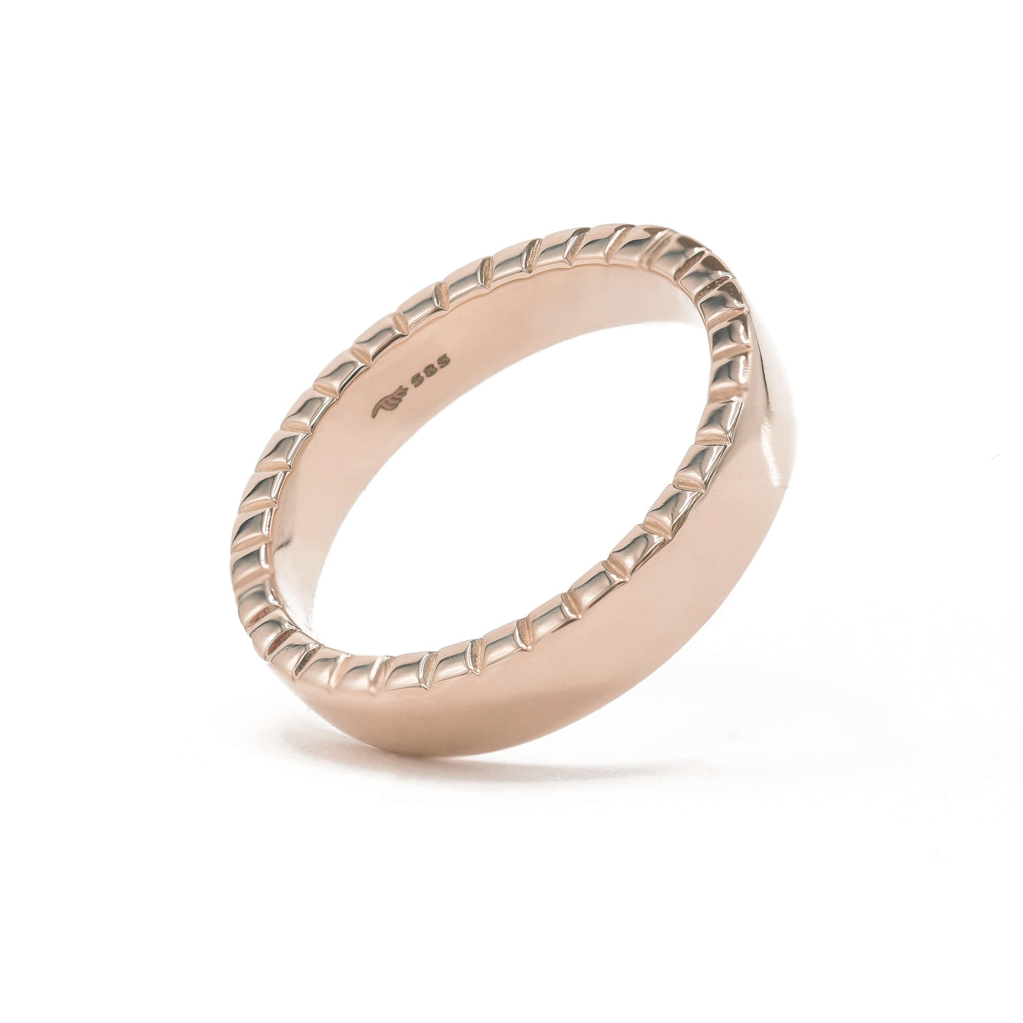 Splice Ring Rings BONDEYE JEWELRY ® 2 (special order - 3 week lead time) Rose Gold 