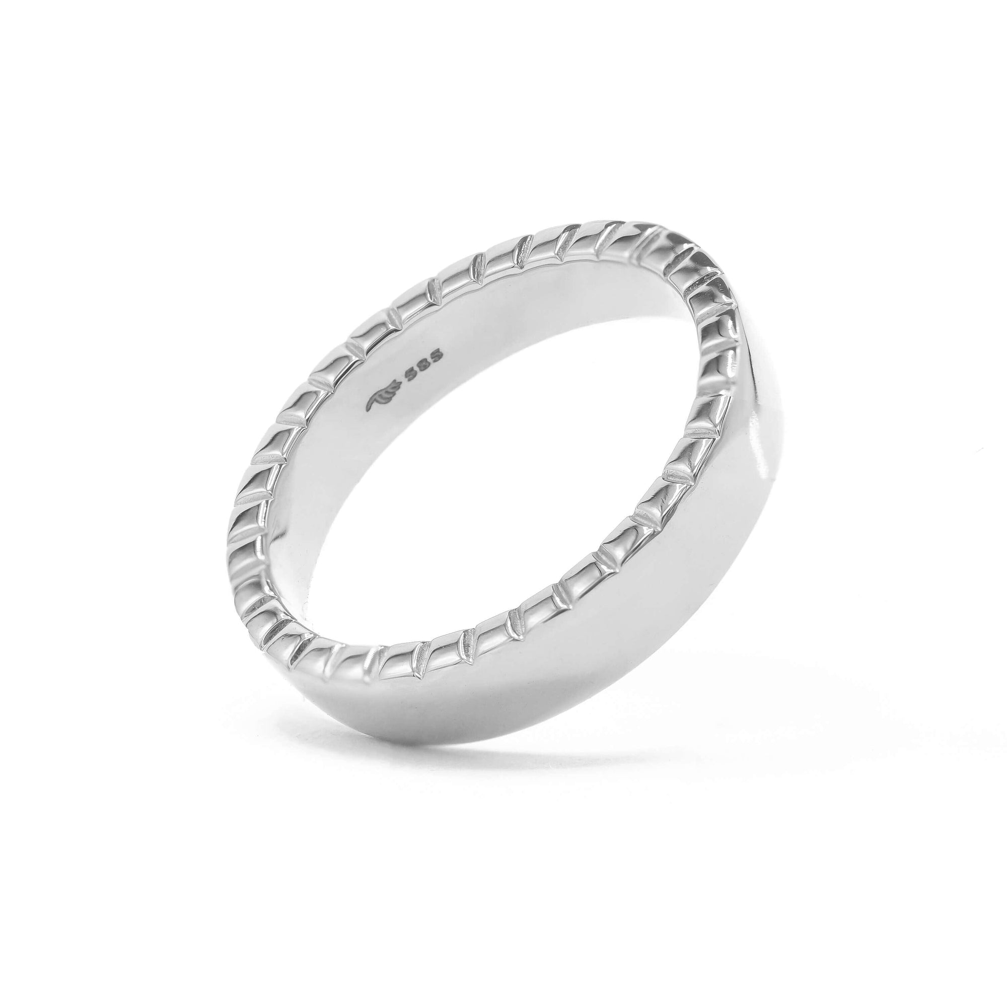 Splice Ring Rings BONDEYE JEWELRY ® 2 (special order - 3 week lead time) White Gold 