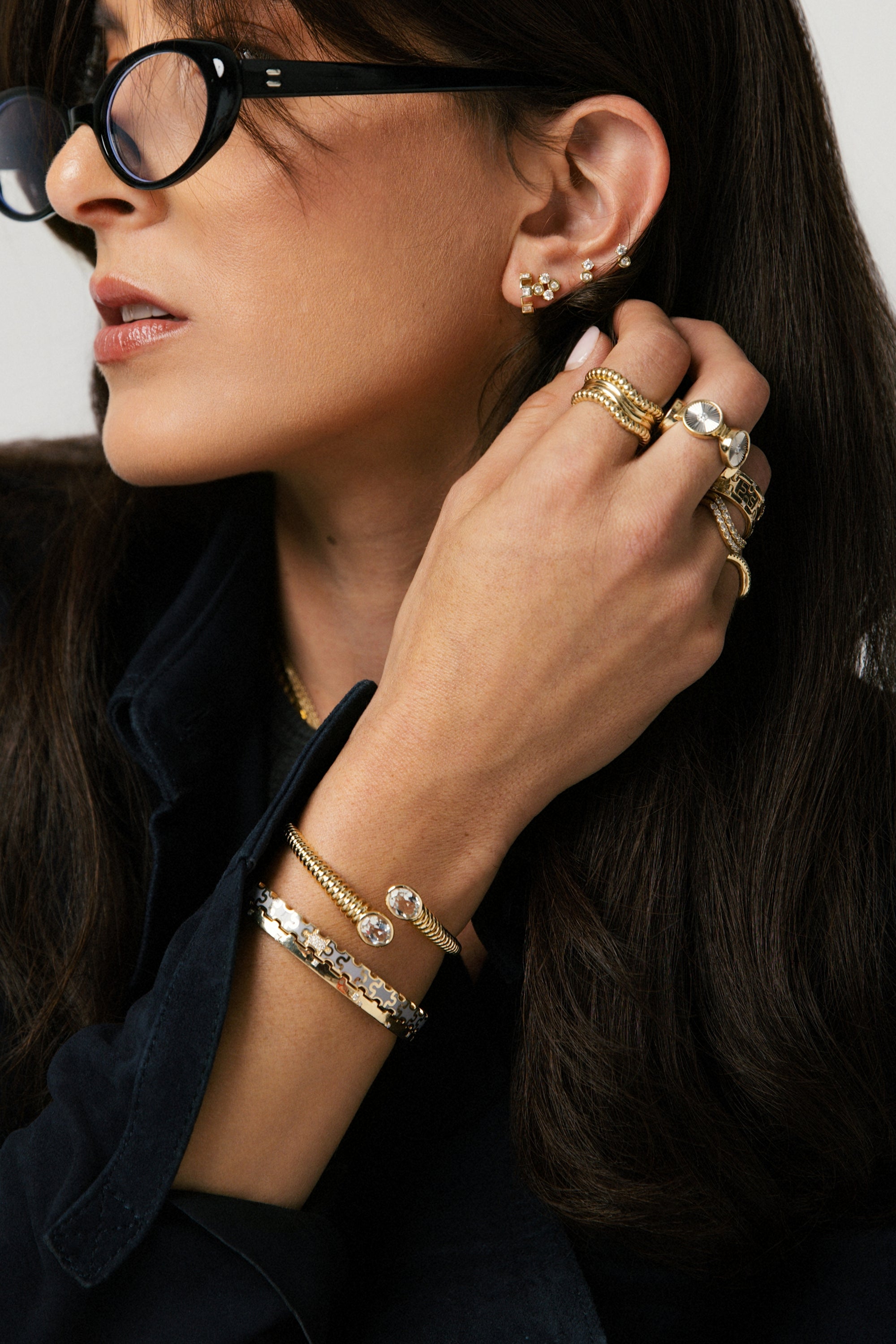 Linked in Love Red & Grey Bracelet - BONDEYE JEWELRY ®