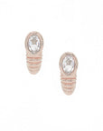 Twisted Sisters Studs Earrings BONDEYE JEWELRY ® Rose Gold 