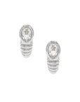 Twisted Sisters Studs Earrings BONDEYE JEWELRY ® White Gold 