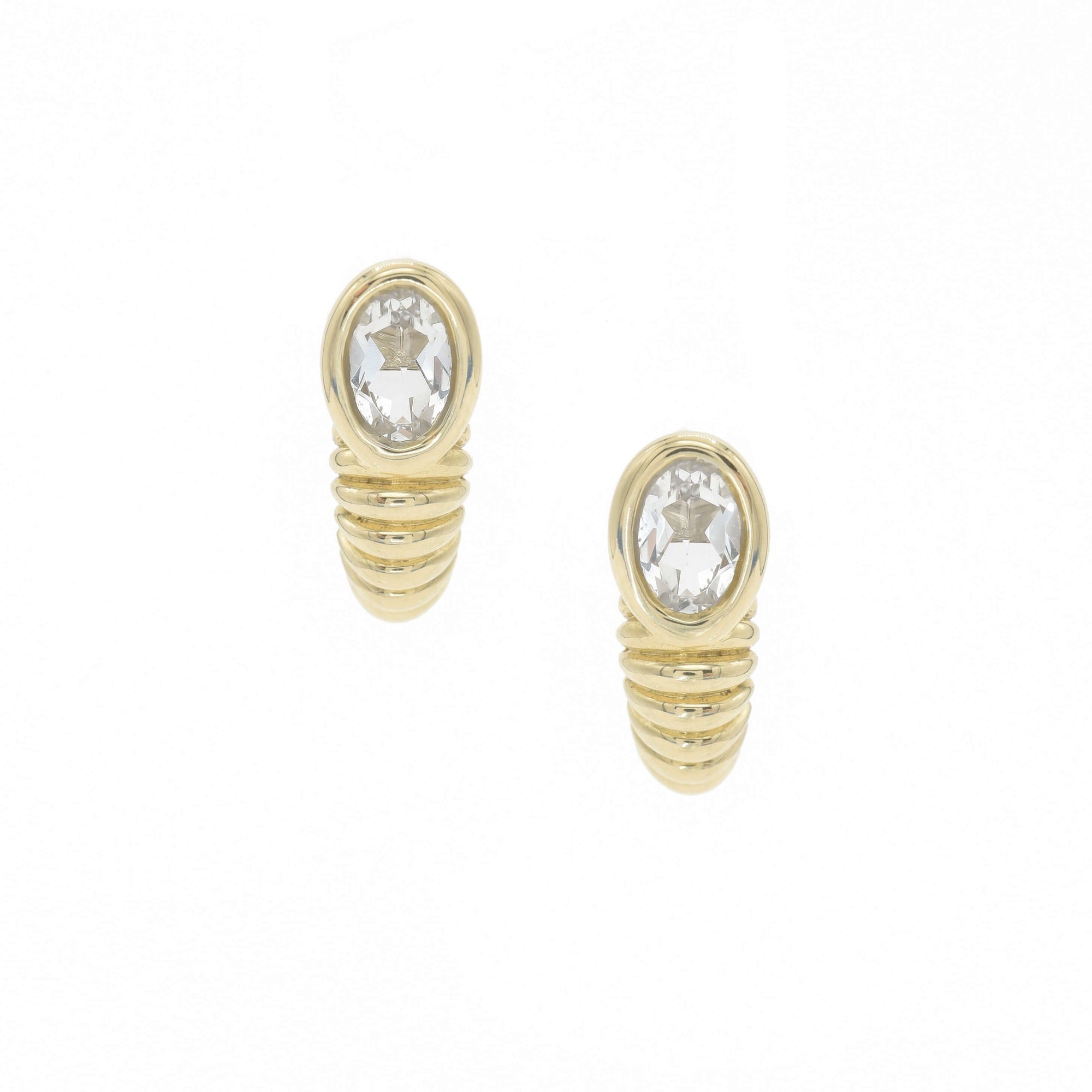 Twisted Sisters Studs Earrings BONDEYE JEWELRY ® Yellow Gold 