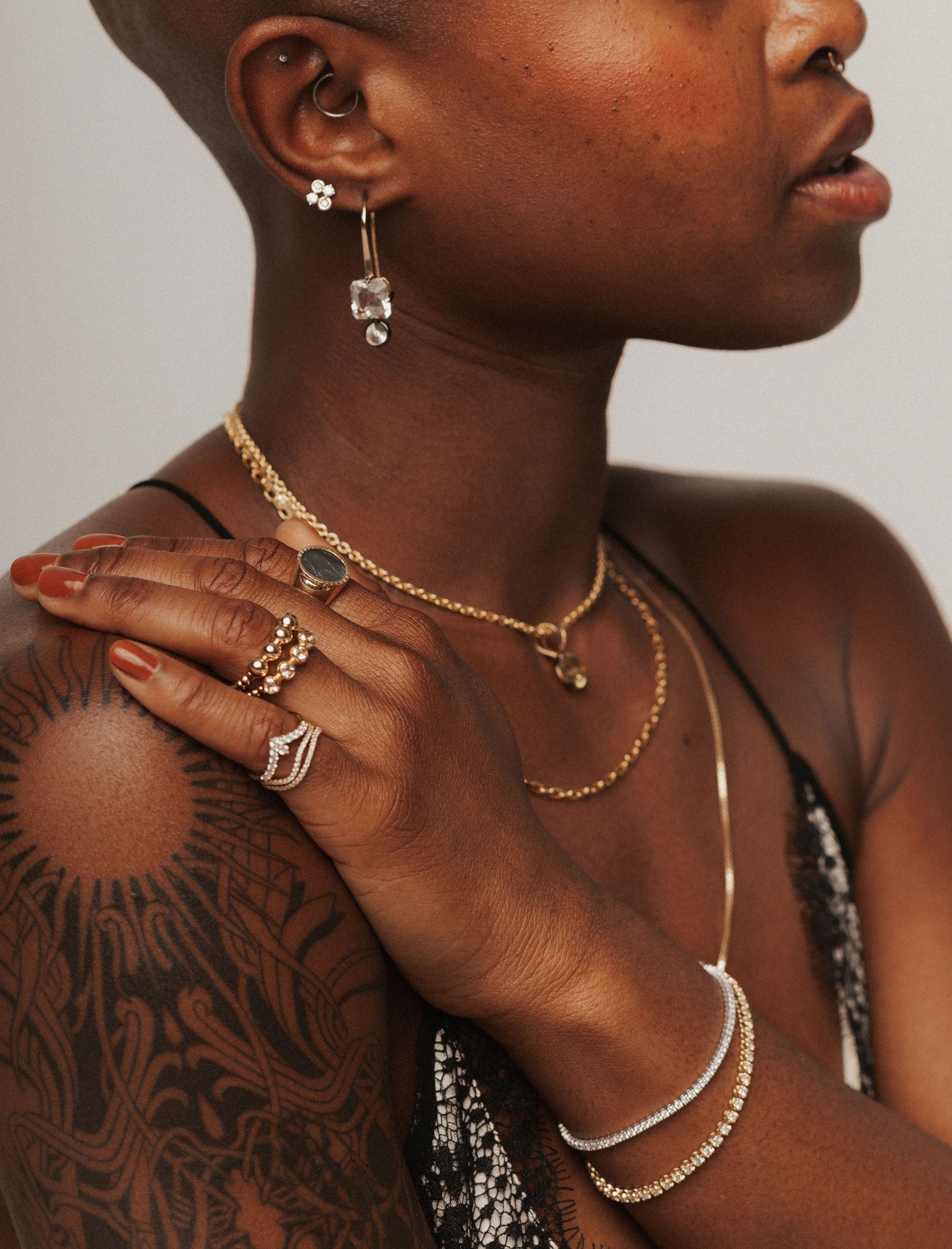 Vital Diamond Dot Ring - BONDEYE JEWELRY ®