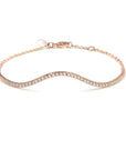 Wave Bracelet Bracelets BONDEYE JEWELRY ® Rose Gold 