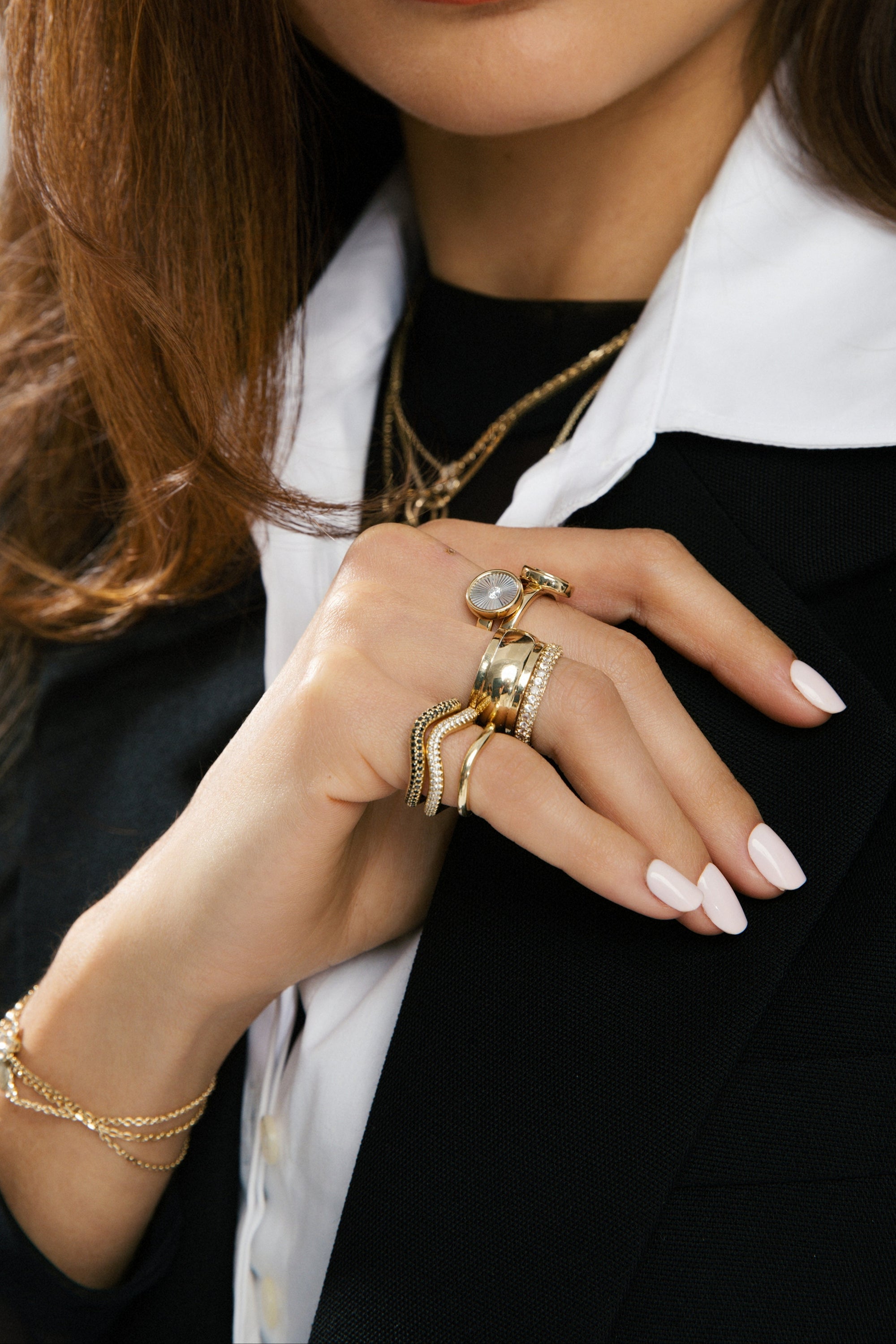 Solid Gold Donut Band - BONDEYE JEWELRY ®