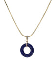 Blueberry Glazed Box Chain Necklace Necklaces BONDEYE JEWELRY ® 